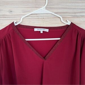 NWOT Gerard Darel Sparkle & Shine Blouse Size 46 / US 14 $275